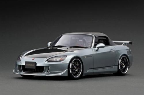 IG2590 IGf 1/18 Honda S2000 iAP2j Dark Silver