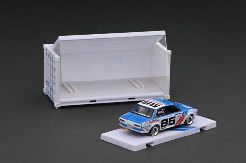 T64-052-BRE85 ^[}bN[NX 1/64 BRE Datsun 510 Trans-Am 2.5 Championship 1972 With Container