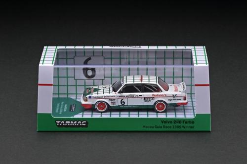T64-050-85MGP06 ^[}bN[NX 1/64 Volvo 240 Turbo Macau Guia Race 1985 Winner