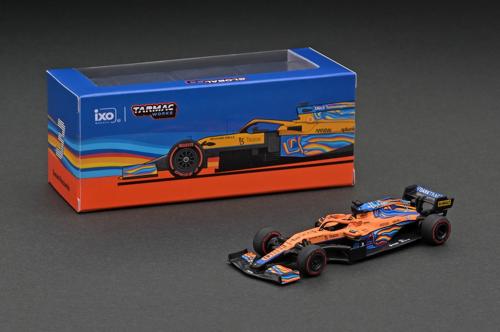 T64G-F040-DR3 ^[}bN[NX 1/64 McLaren MCL35M Abu Dhabi Grand Prix 2021 Daniel Ricciardo