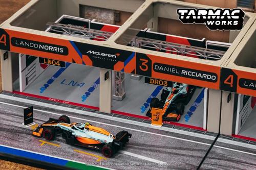 T64D-001-MCL ^[}bN[NX 1/64 Pit Garage Diorama McLaren Formula 1 Team