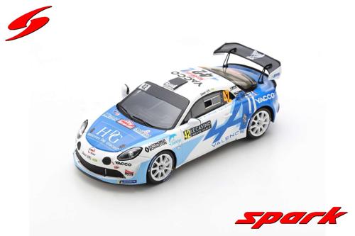 S6577 1/43 Alpine A110 Rally RGT Team Bonneton No.42 Rally Monte Carlo 2021 3rd R-GT Cedric Robert -