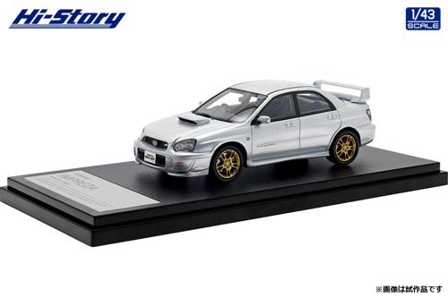 1/43 SUBARU IMPREZA WRX STi (2002) プレミアムシルバー・メタリック