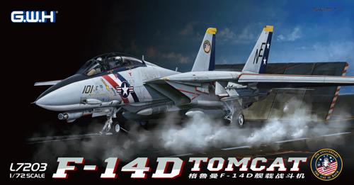 L7203 グレートウォールホビー 1/72 アメリカ海軍 F-14D VF-2 バウンティハンターズ
