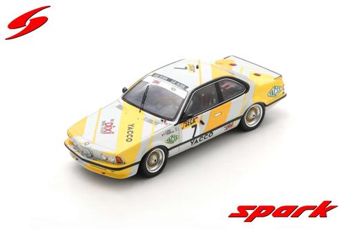 SB673 1/43 BMW 635 CSi No.7 Dixi Sport 24H Spa 1988 G. Fevrot - B. di Gioia - F. Delavallade