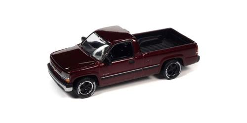 JLSP281B Johnny Lightning 1/64 2002 シェビー シルバラード ダークレッド