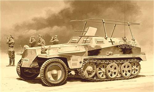 1/72 WW.II hCcR Sd.Kfz.250/3 OCt