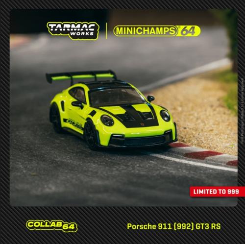 T64MC-005-AG ^[}bN[NX 1/64 Porsche 911992j GT3 RS Acid Green