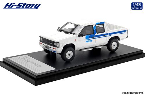 HS422WH Hi-Story 1/43 NISSAN DATSUN 4WD Double Cab AD i1985j zCg