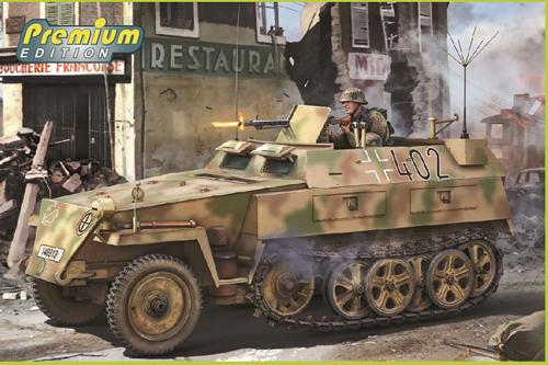 1/35 WW.II ドイツ軍 Sd.Kfz.250/5 ノイ 装甲観測車 マジックトラック/金属製車幅ポール/Gen2小火器＆装備品パーツ付属 豪華仕様