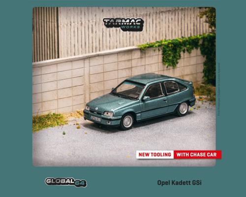 T64G-065-GR ^[}bN[NX 1/64 Opel Kadett Gsi Green Metallic