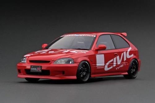 IG2680 IGモデル 1/18 Honda CIVIC （EK9） Type R Red