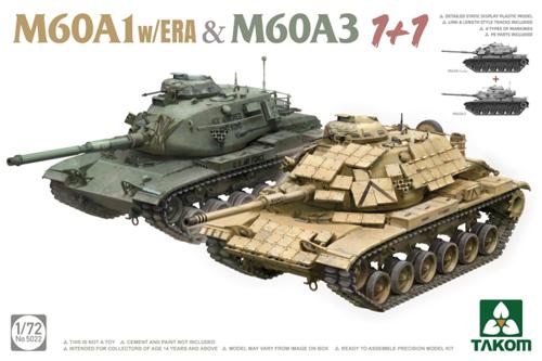 1/72 M60A1w/ERA M60A3 1 1