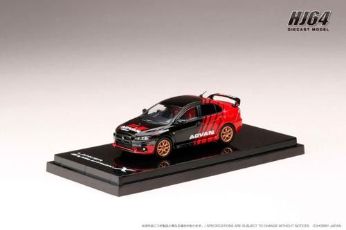 1/64 OH LANCER EVOLUTION 10 YOKOHAMA ADVAN COLOR