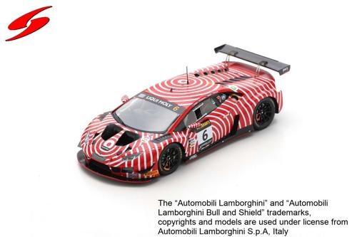 AS063 1/43 Lamborghini Huracan GT3 EVO No.6 Wall Racing 5th Bathurst 12H 2022 T. D'Alberto - D. Wall