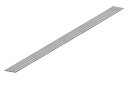 プラ=材料【グレー】 ハーフパイプ 1.5 x 3 mm 5本入