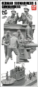 ドイツ潜水艦乗組員 & 指揮官（6体セット）