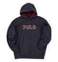 POLO BCS 大きいサイズ メンズ 裏起毛ロゴプルパーカー ギフト 誕生日 クリスマス ネイビー 3L 4L 5L 6L 8L