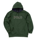 POLO BCS 大きいサイズ メンズ 裏起毛ロゴプルパーカー ギフト 誕生日 クリスマス モスグリーン 3L 4L 5L 6L 8L