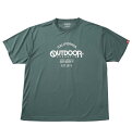 【新商品】OUTDOOR PRODUCTS 大きいサイズ メンズ DRYメッシュ半袖Tシャツ ブルーグレー 3L 4L 5L 6L 7L 8L
