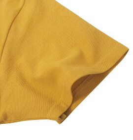 【新着商品!】大きいサイズメンズ鹿の子3段切替半袖ポロシャツTimelyWarning(イエロー)(3L4L5L6L)【あす楽対応】