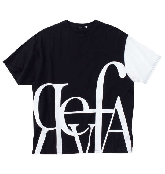 樂天商城 - 大きいサイズ メンズ ビッグロゴ半袖Tシャツ Re:luxi ブラック 3L 4L 5L 6L