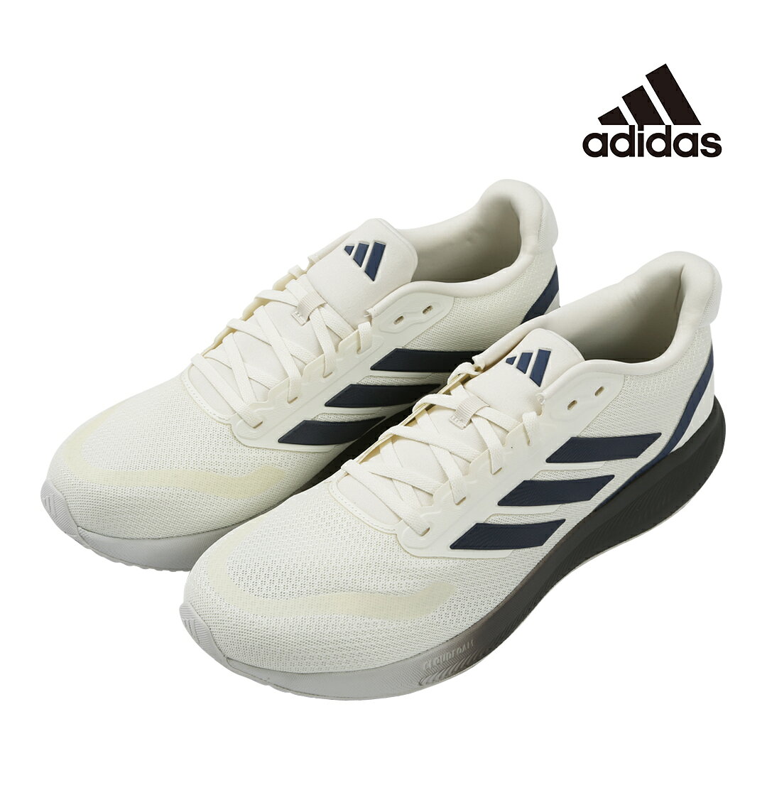 樂天商城 - adidas 大きいサイズ メンズ スニーカー(RUNFALCON5) オフホワイト 30 31