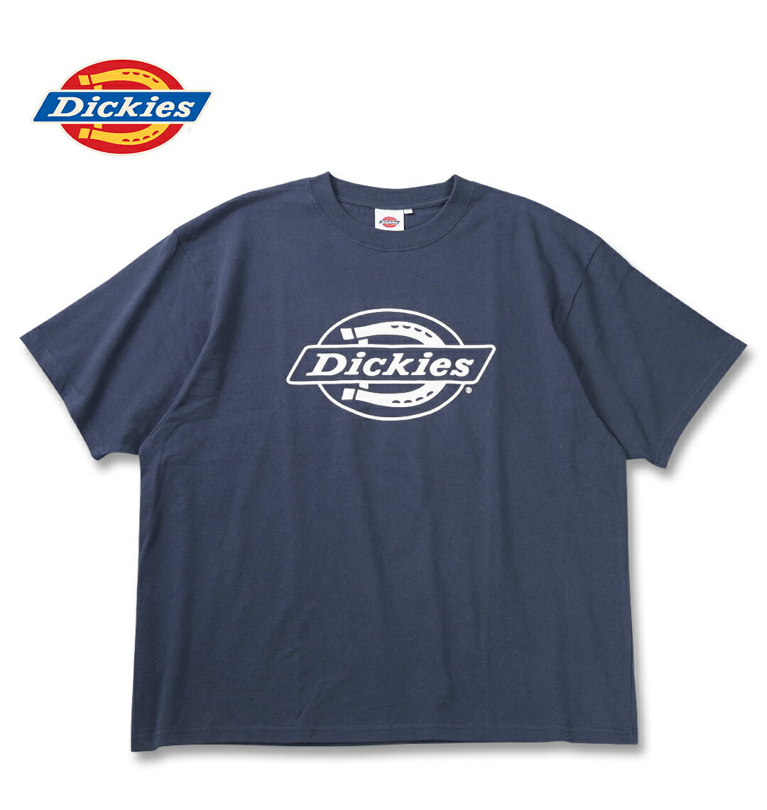 樂天商城 - 【新商品】DICKIES 大きいサイズ メンズ DICKIESテキストロゴ半袖Tシャツ ネイビー 3L 4L 5L