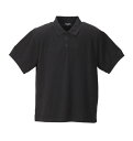 【新商品】Mc.S.P 大きいサイズ メンズ 消臭テープ付鹿の子半袖ポロシャツ ブラック 3L 4L 5L 6L 8L 10L