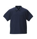 【新商品】Mc.S.P 大きいサイズ メンズ 消臭テープ付鹿の子半袖ポロシャツ ネイビー 3L 4L 5L 6L 8L 10L