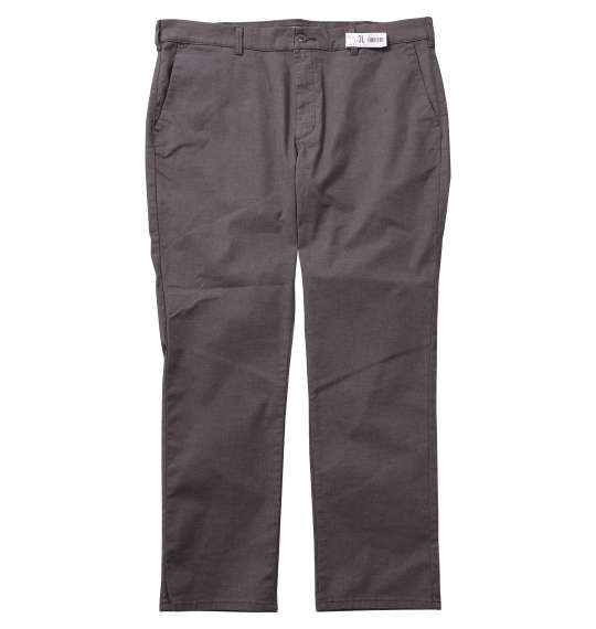 大きいサイズ メンズ ジャージーズチノストレートパンツ EDWIN ブラウン 3L 4L 5L