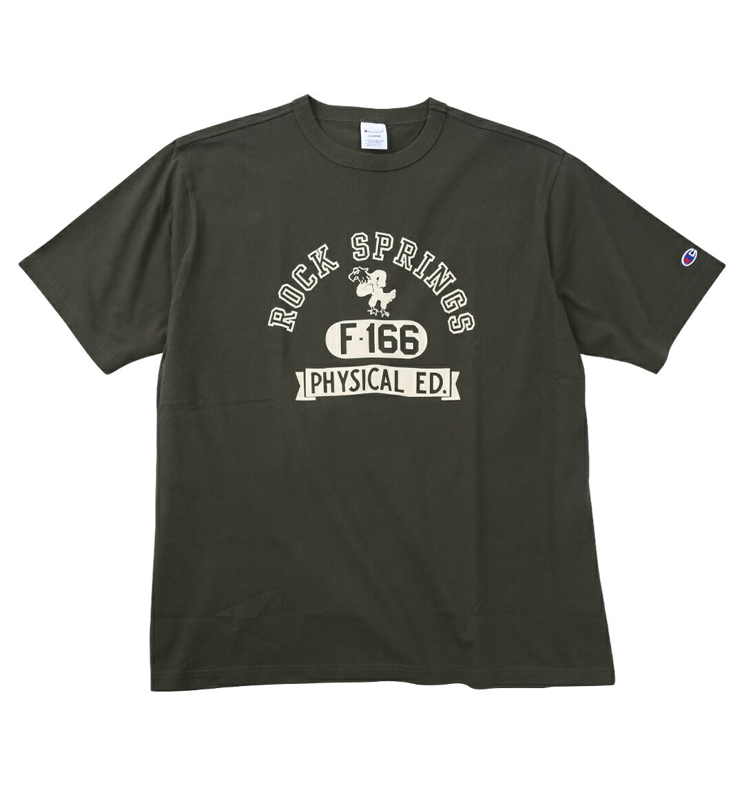 樂天商城 - Champion 大きいサイズ メンズ 半袖Tシャツ オフブラック 4L 5L