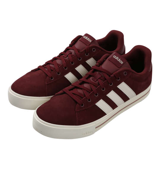 楽天大きいサイズのメンズ服 ミッド【新商品】adidas 大きいサイズ メンズ スニーカー（DAILY 4.0 U） シャドーレッド 30 31