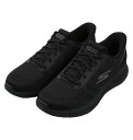 【新商品】SKECHERS 大きいサイズ メンズ スニーカー(SLIP-INS GO WALK NOW-PAYTON) ギフト ブラック 30 31 32