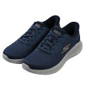 【新商品】SKECHERS 大きいサイズ メンズ スニーカー(SLIP-INS GO WALK NOW-PAYTON) ギフト ネイビー 30 31 32
