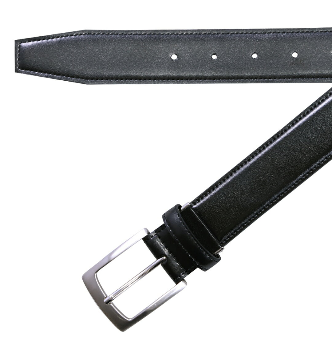 楽天大きいサイズのメンズ服 ミッド【新商品】MANCHES 大きいサイズ メンズ クラリーノベルト ブラック 4L 9L