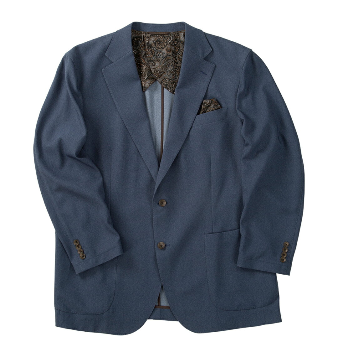 【新商品】MANCHES 大きいサイズ メンズ マルーデライトデニムスーツ ネイビー 3L 4L 5L 6L