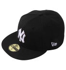 大きいサイズ メンズ 59FIFTYRニューヨーク・ヤンキースMLB Pink Packキャップ NEW ERA ニューエラ ブラック×ピンク 63.5