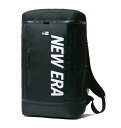 NEW ERA ニューエラ 大きいサイズ メンズ ボックスパック32L NEW ERAロゴ ギフト 誕生日 クリスマス ブラック F