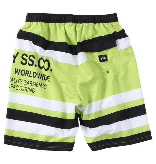 大きいサイズ メンズ マイクロツイルサーフパンツ RUSTY レモン 5L 6L 8L