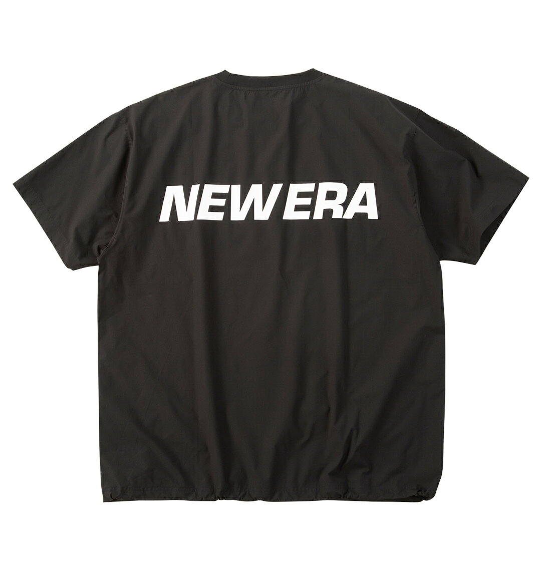NEW ERA 大きいサイズ メンズ OD半袖ユーティリティーピステ ブラック 3L 4L 5L 6L 8L