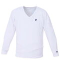【新商品】FILA GOLF 大きいサイズ メンズ Vネックインナーシャツ ホワイト 3L 4L 5L 6L