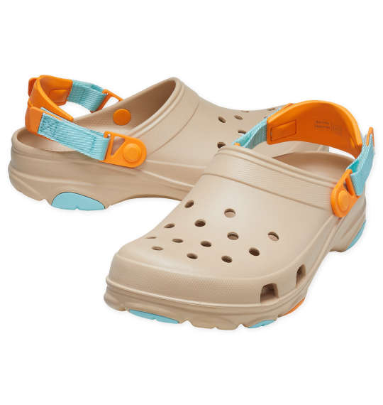 大きいサイズ メンズ サンダル(CLASSIC ALL TERRAIN CLOG) crocs (チャイ×マルチ) (M12 M13)