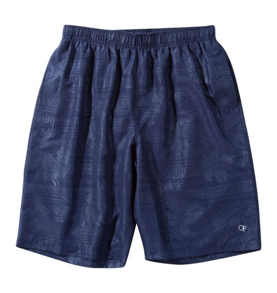 【新商品】OCEAN PACIFIC 大きいサイズ メンズ マイクロツイルエンボスサーフパンツ ネイビー 3L 4L 5L 6L 8L
