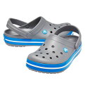 crocs 大きいサイズ メンズ サンダル(CROCBAND TM CLOG) ギフト チャコール×オーシャン M12 M13