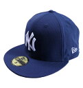 【新商品】NEW ERA 大きいサイズ メンズ 59FIFTY ニューヨーク・ヤンキースTECK ARE Dot Air キャップ ネイビー 63.5