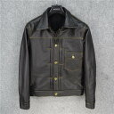 レザージャケット 上品 本革 牛革506 ライダースジャケット メンズファッション 革ジャン S〜4XL