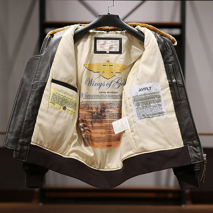 秋冬　上品　G1フライトジャケット メンズ ミリタリージャケット 空軍 カジュアル ...