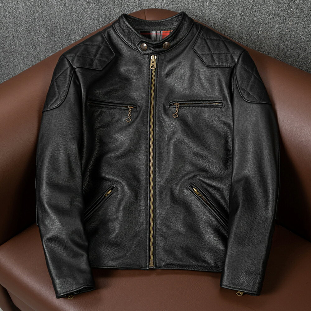 Other - レザージャケット 上品　バイクジャケット　本革 　牛革　秋冬　 ライダースジャケット 　革ジャン S～5XL