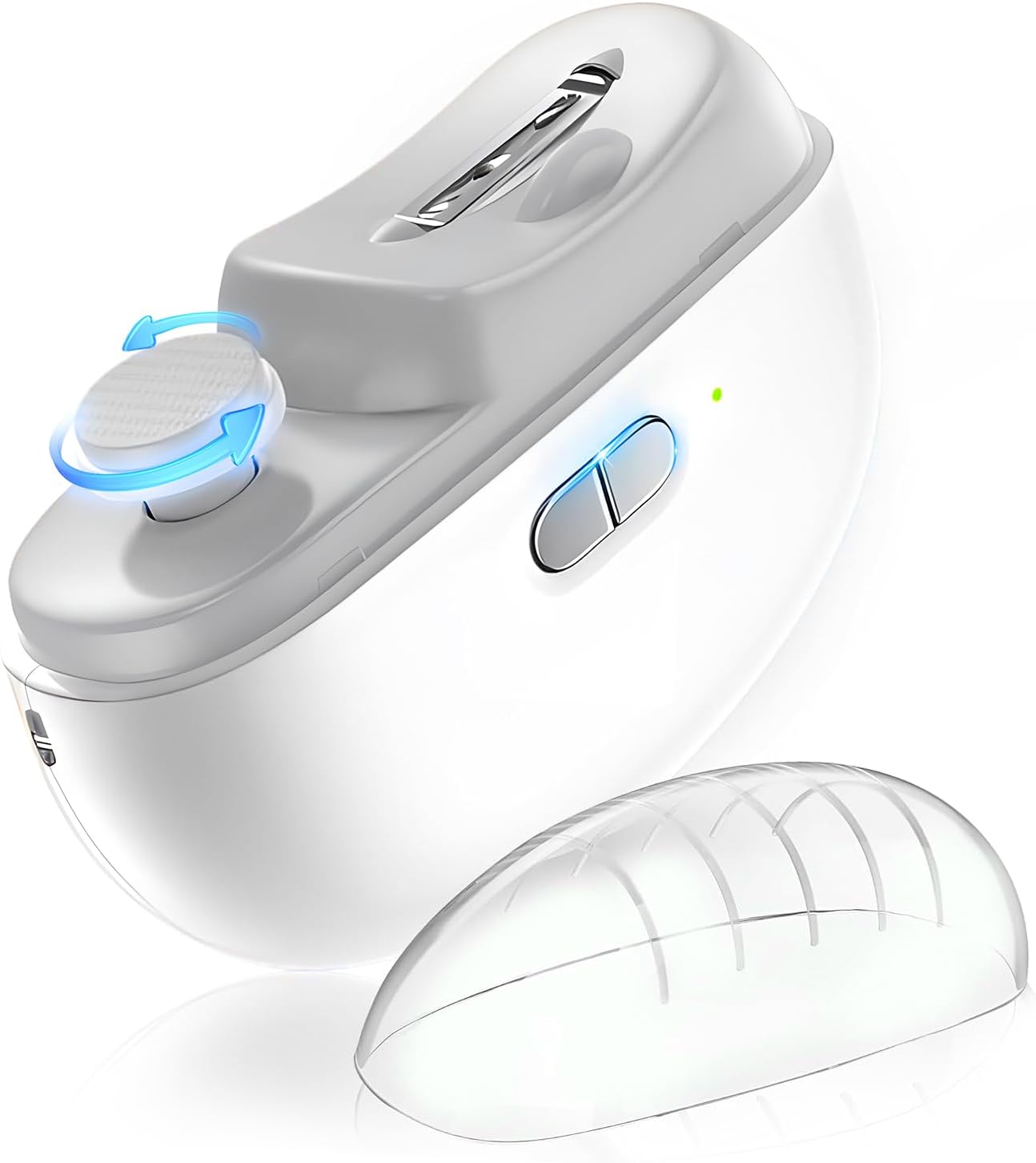 両用電動爪切り Type-C充電式 爪切り 電動つめ削り つめきり 低騒音爪磨き 電動爪けずり 電動ネイルケア 角質ケア 爪やすり 割れ爪 自動爪切り 巻き爪 ...